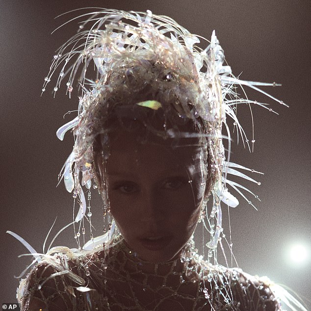 Miley's album cover for Something Beautiful was released earlier this year