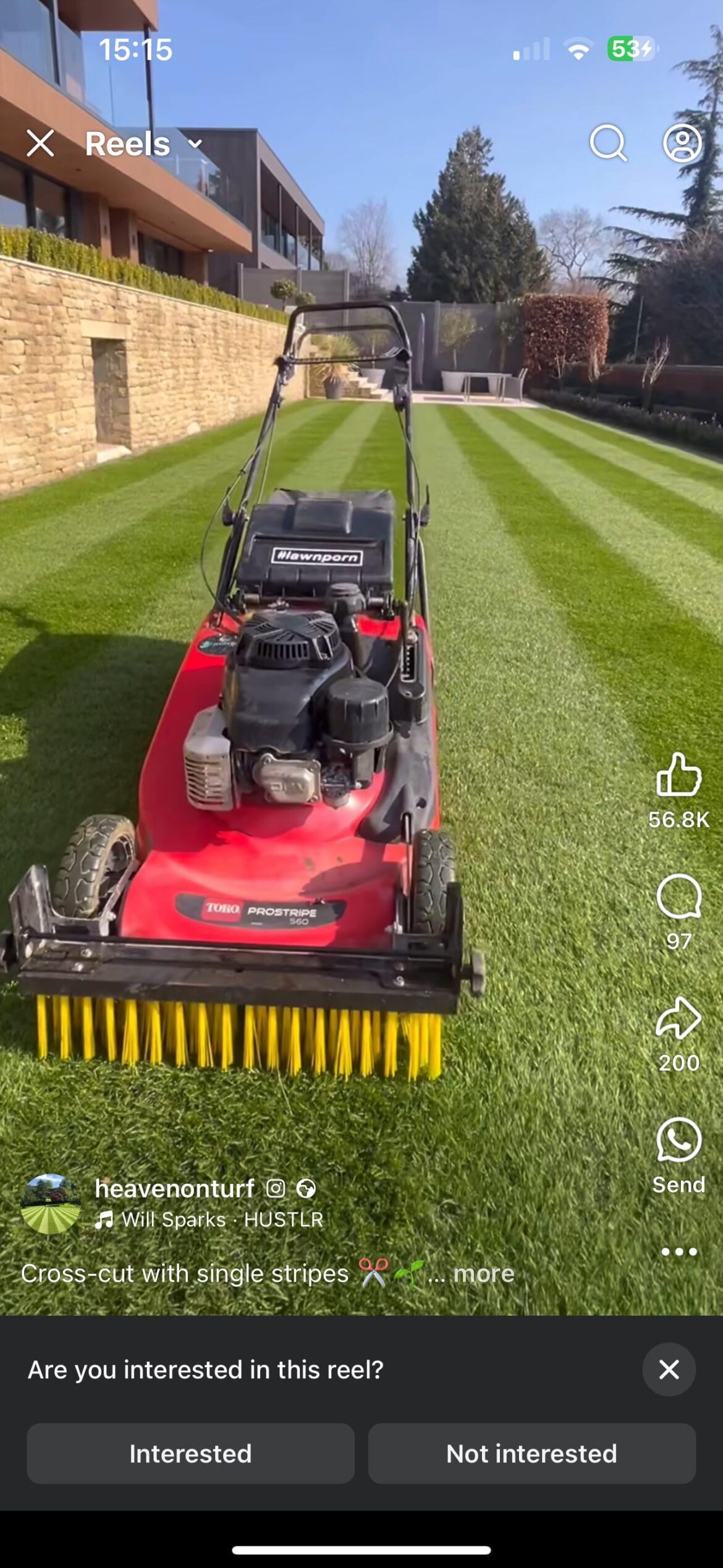 Toro Prostripe in the UK