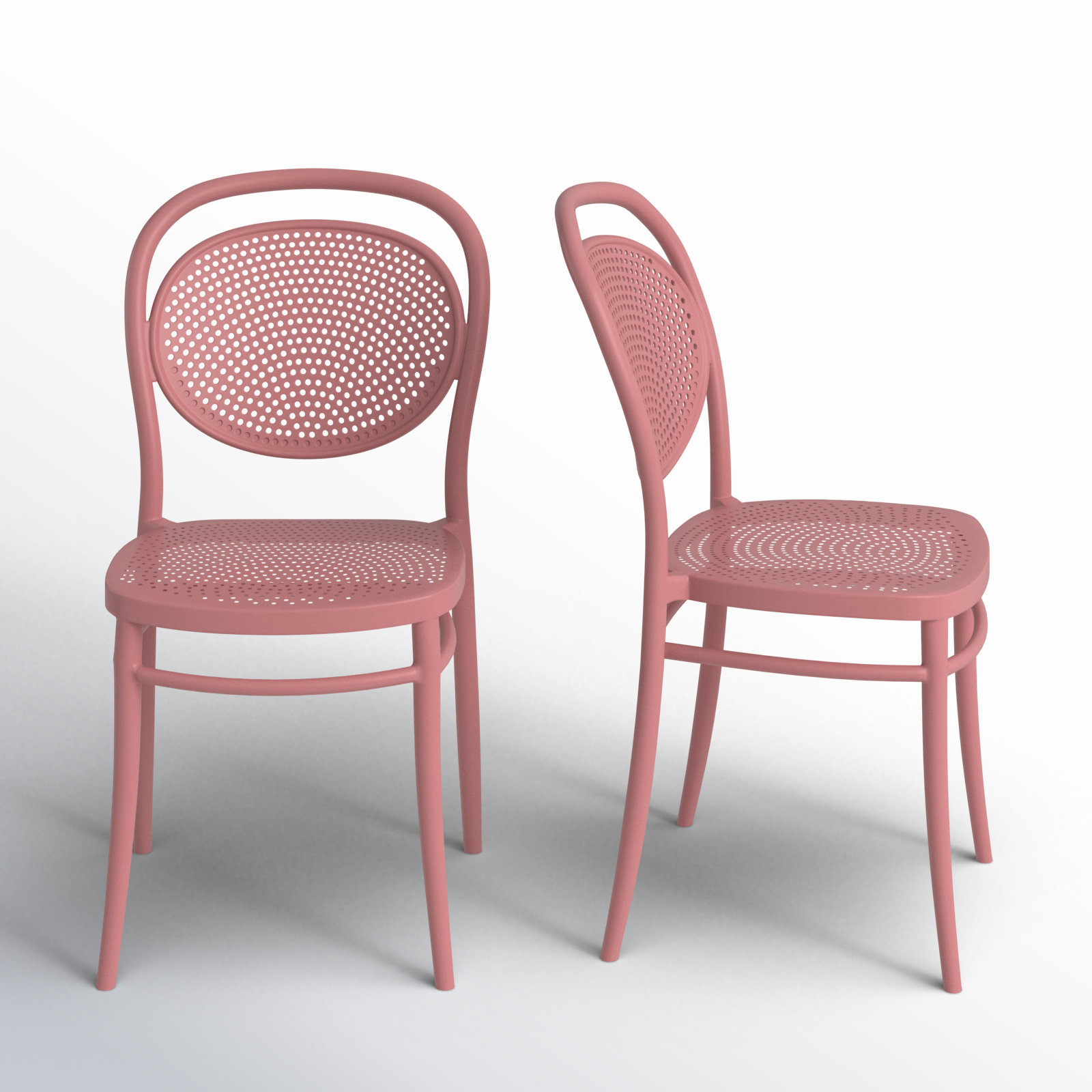 Farrah Outdoor Stacking Dining Side Chair