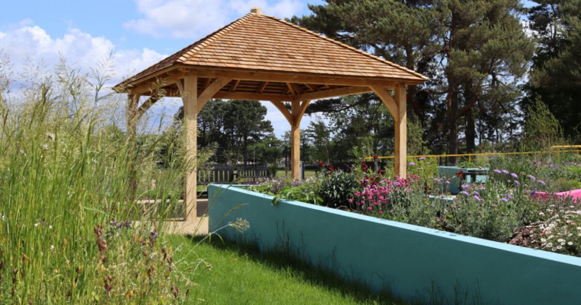 Garden of memory blooms in Cramlington Garden of memory blooms in Cramlington