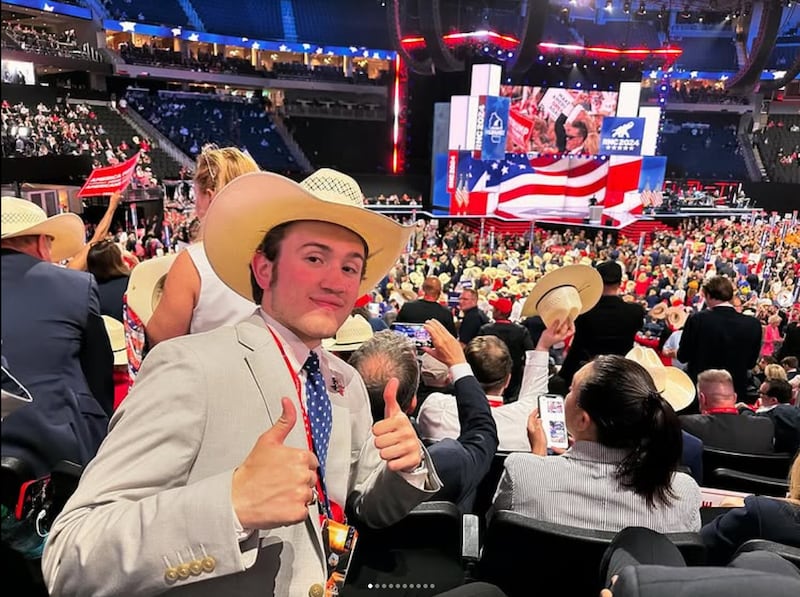 Thomas Fugate at the Republican National Convention