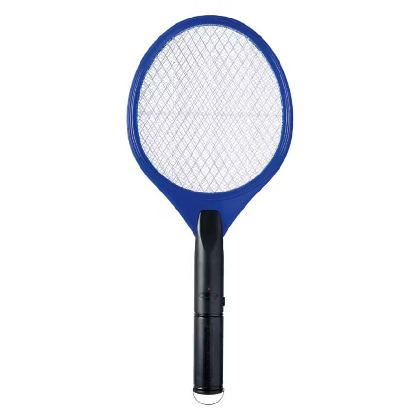 Electric bug zapper racket.