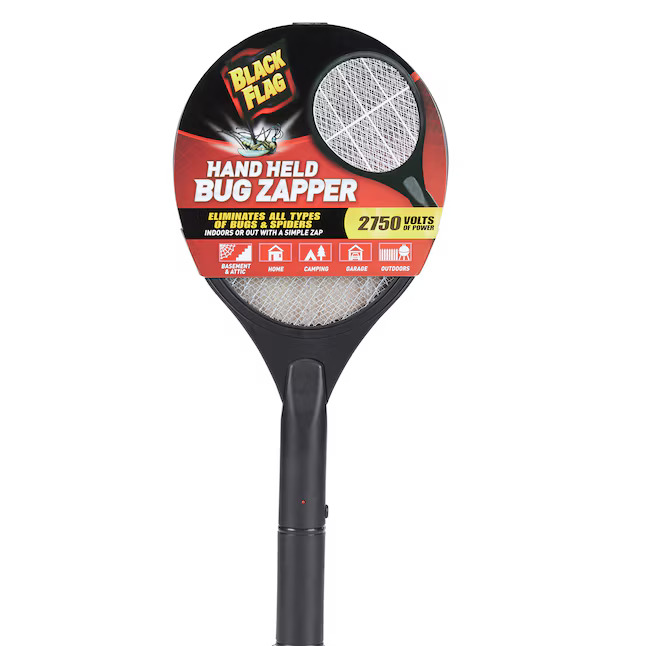 Black Flag hand-held bug zapper.