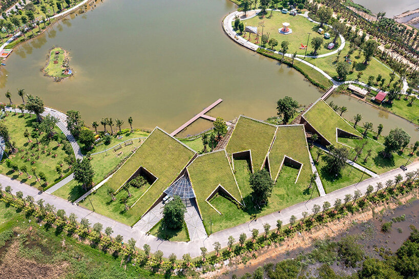 cascading gardens flow into open hilltop spaces by MIA design studio in vietnam
