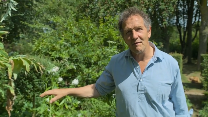 Viewers find Monty Don's show relaxing. (BBC screengrab)