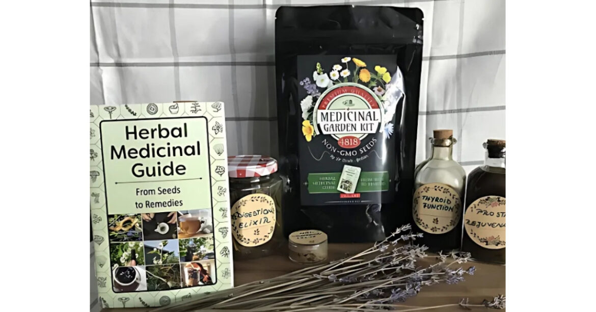 The Medicinal Garden Kit Makes Herbal Learning Hands-on With 10 Grow-Your-Own Healing Plants
