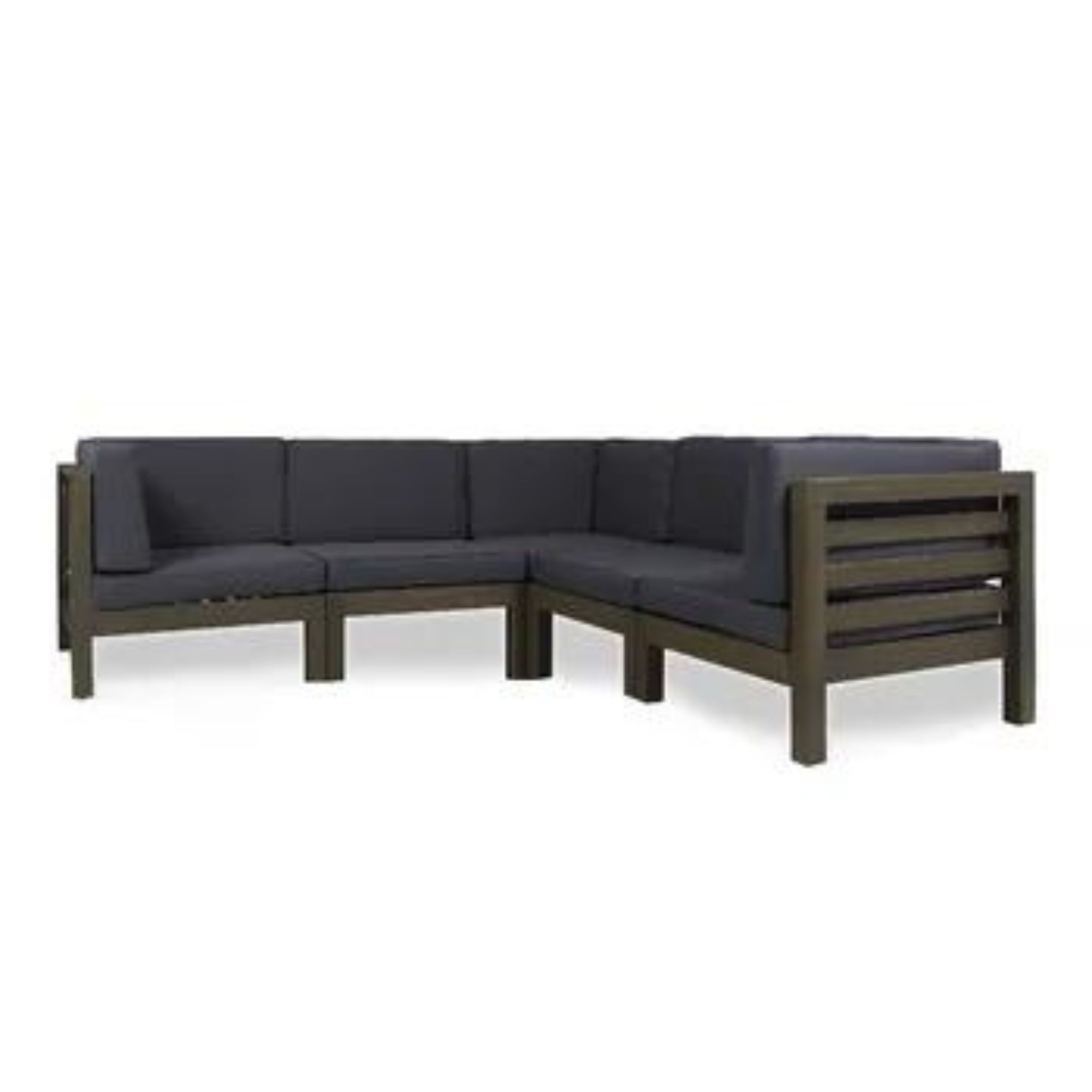 gray outdoor sofa