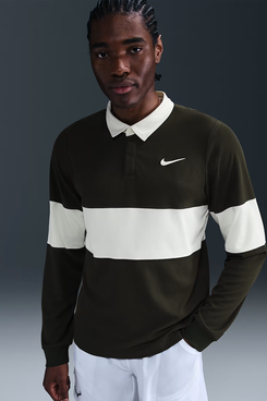 NikeCourt Slam Men’s Dri-FIT ADV Long-Sleeve Tennis Polo