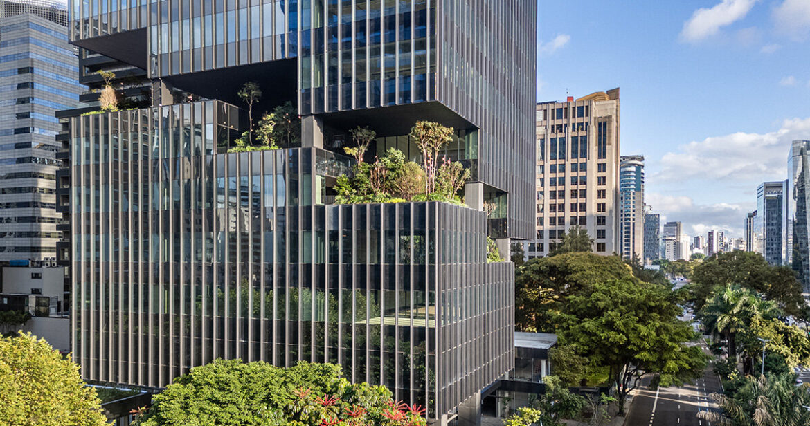 aflalo/gasperini arquitetos completes salma tower with spiraling gardens in são paulo