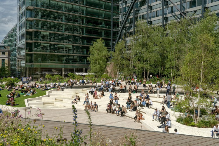 Exchange Square Park / DSDHA - Exterior Photography
