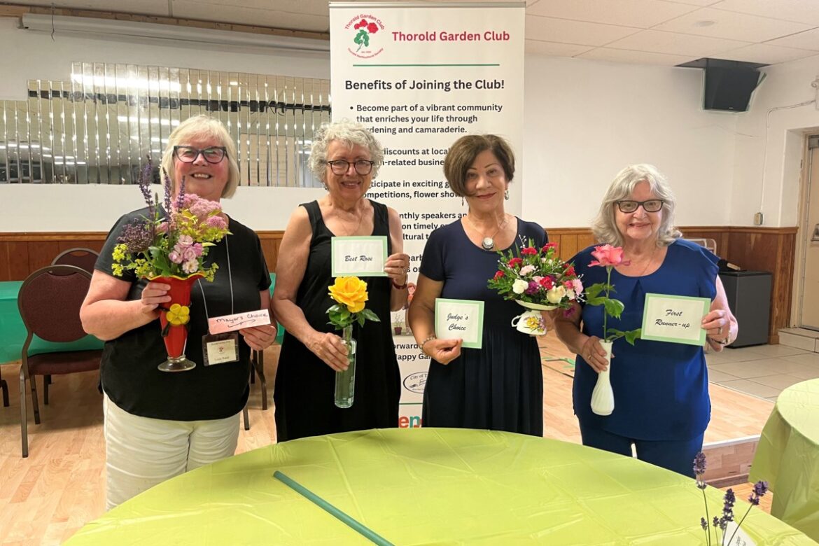 Thorold Garden Club kicks off summer with Flower and Rose Show: Photo Gallery