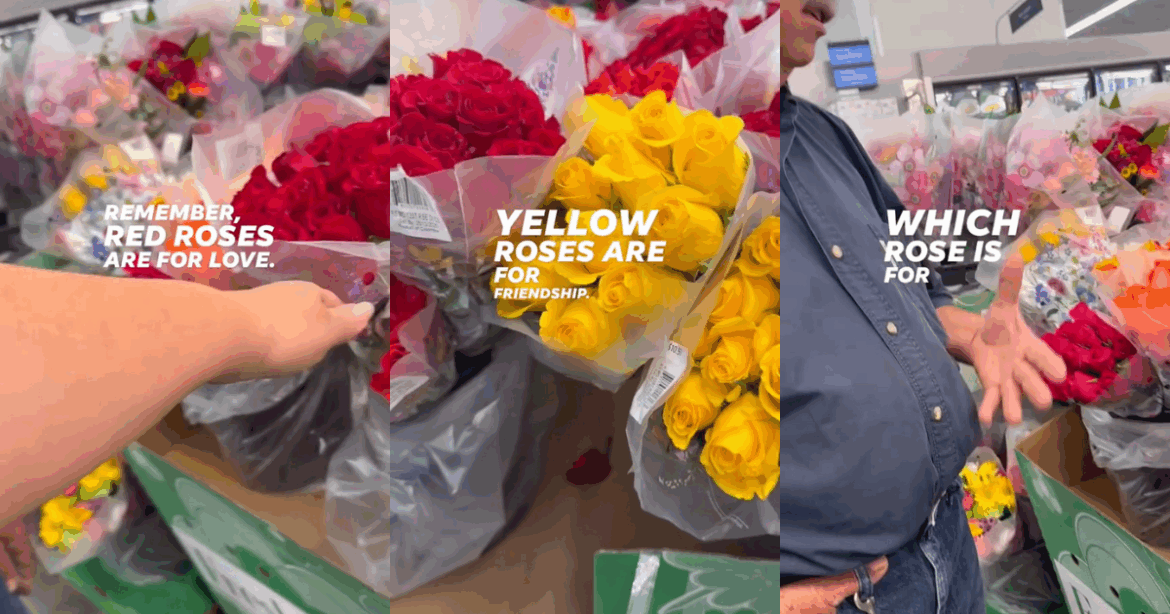 Woman talking to her camera