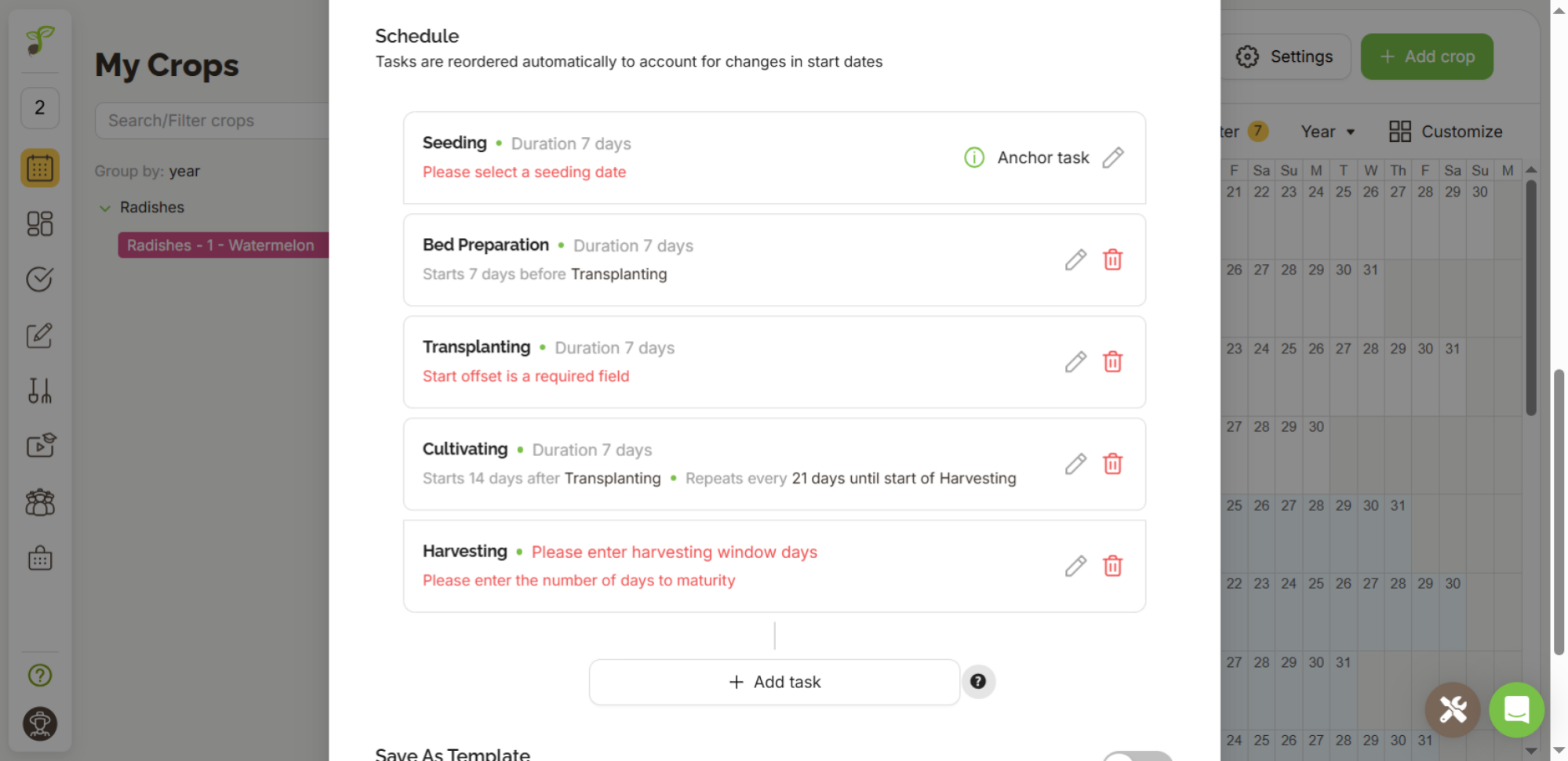 Screenshot from Seedtime