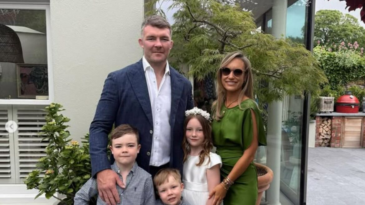 Peter O'Mahony reveals hilarious update on his children's efforts to help with his gardening