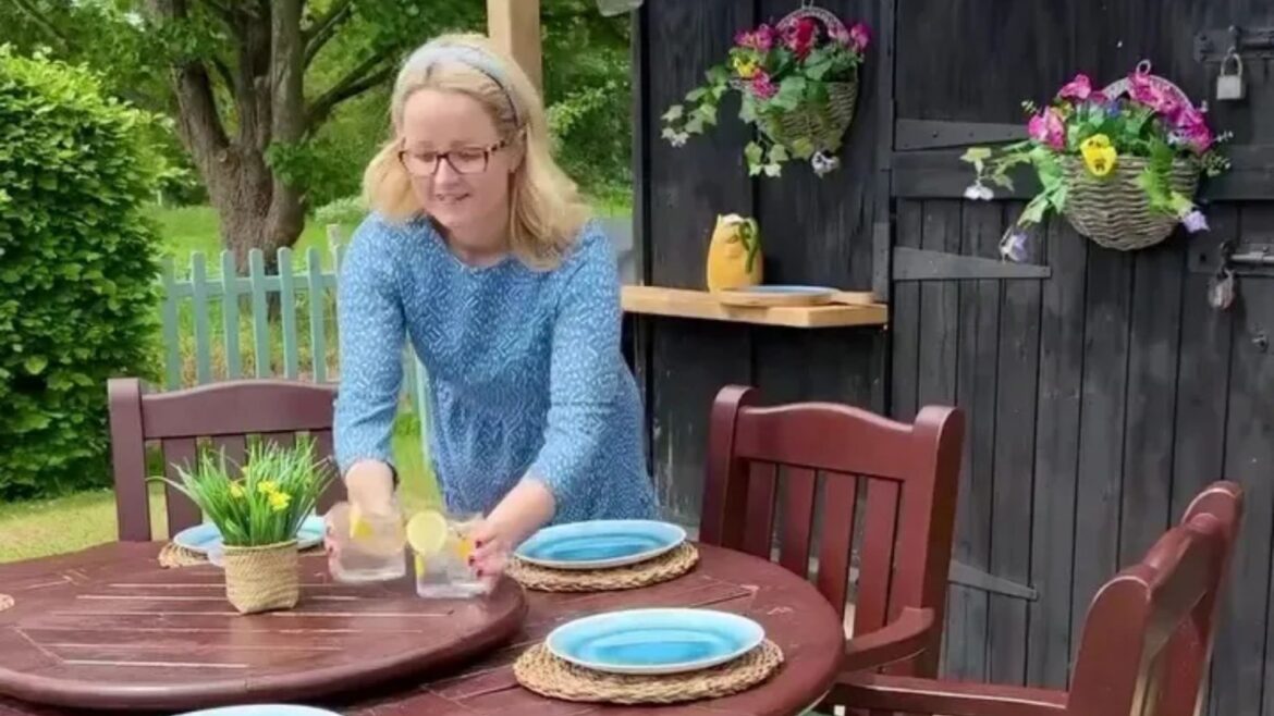 I transformed my garden patio into summer haven for less than £100 with cheap B&M buys including gadget to keep bugs out