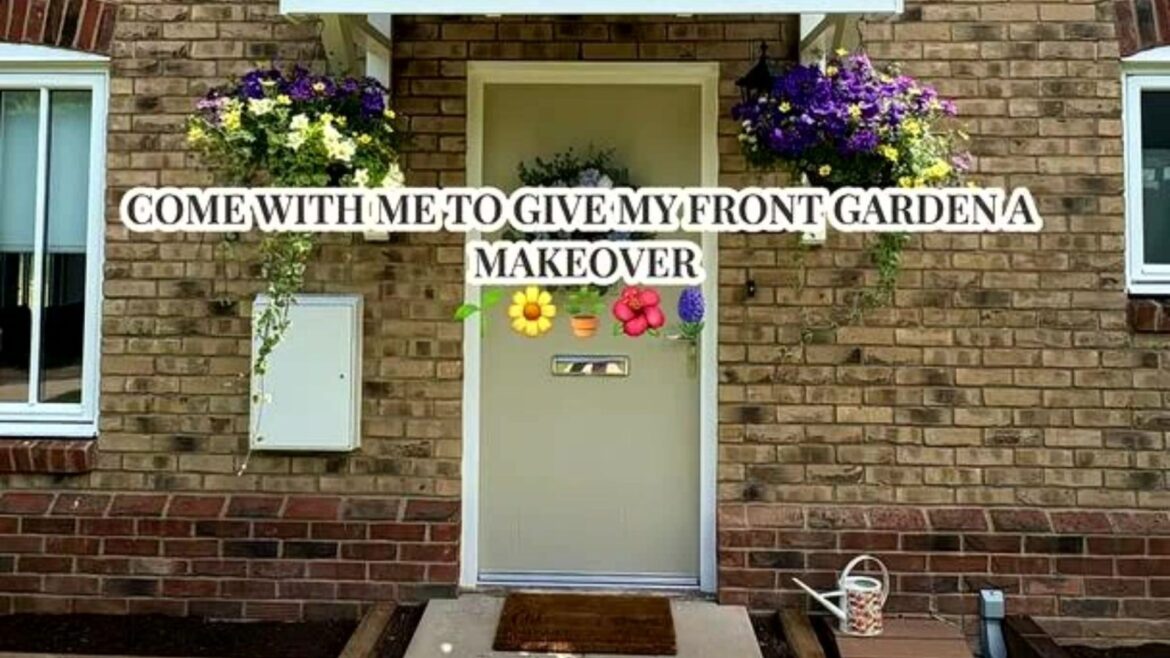 I gave my front garden a chic makeover with a Sainsbury’s bargain & a lick of paint & saved hundreds on new paving slabs I gave my front garden a chic makeover with a Sainsbury's bargain & a lick of paint & saved hundreds on new paving slabs