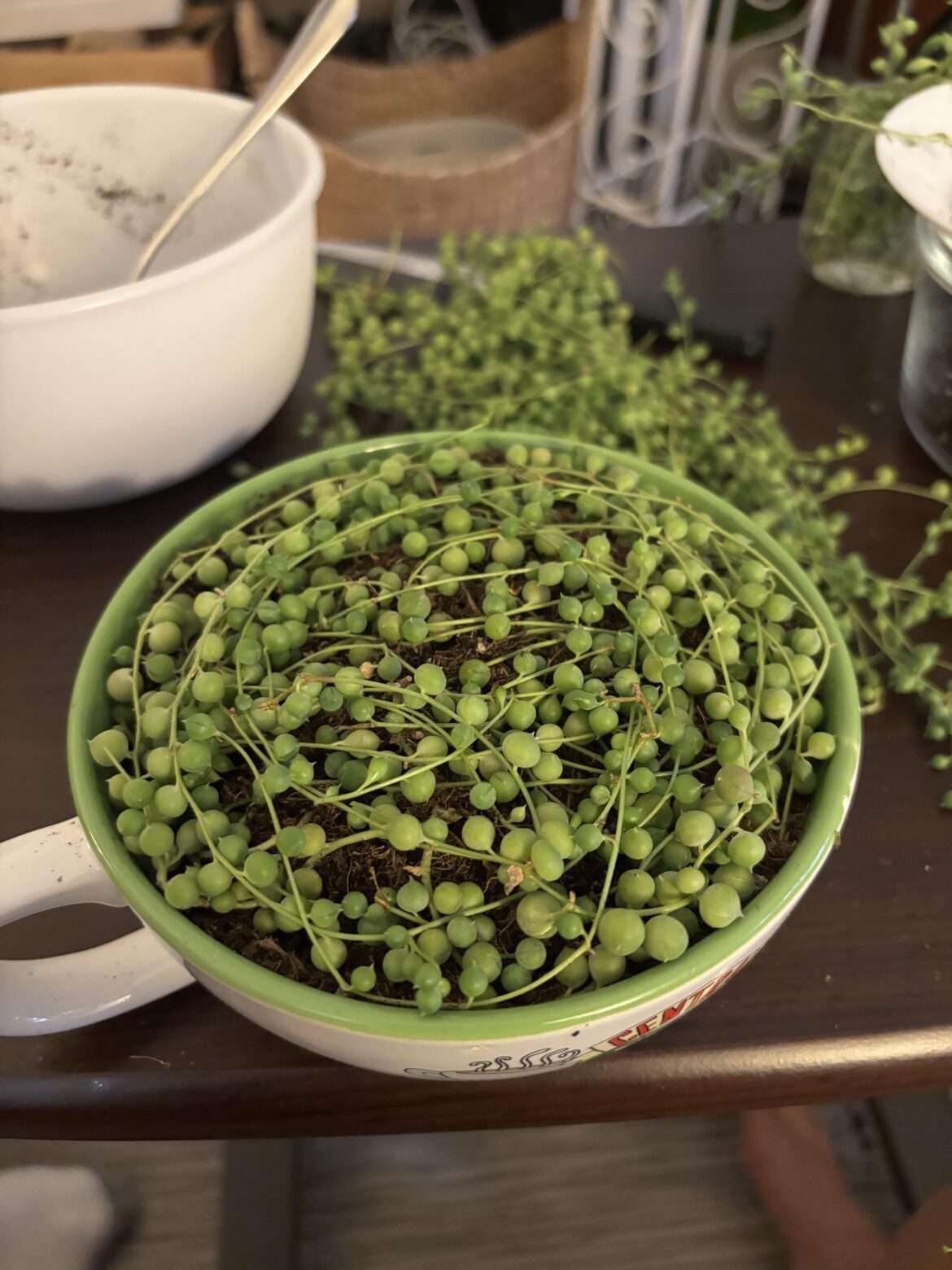 Filing out string of pearls? Filing out string of pearls?