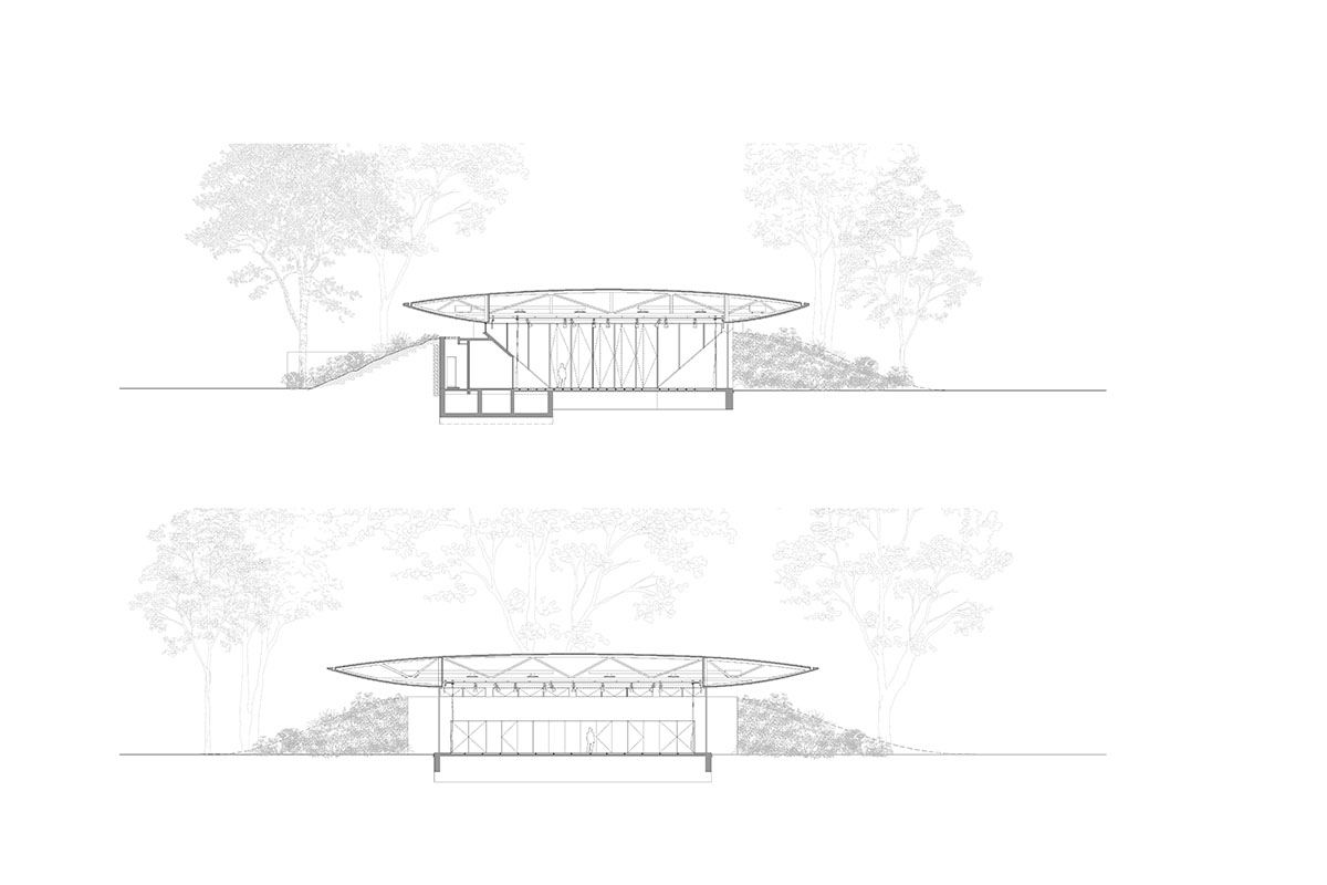 Architecture and landscape are intertwined at Scenic Garden by Michan Architecture and Parabase