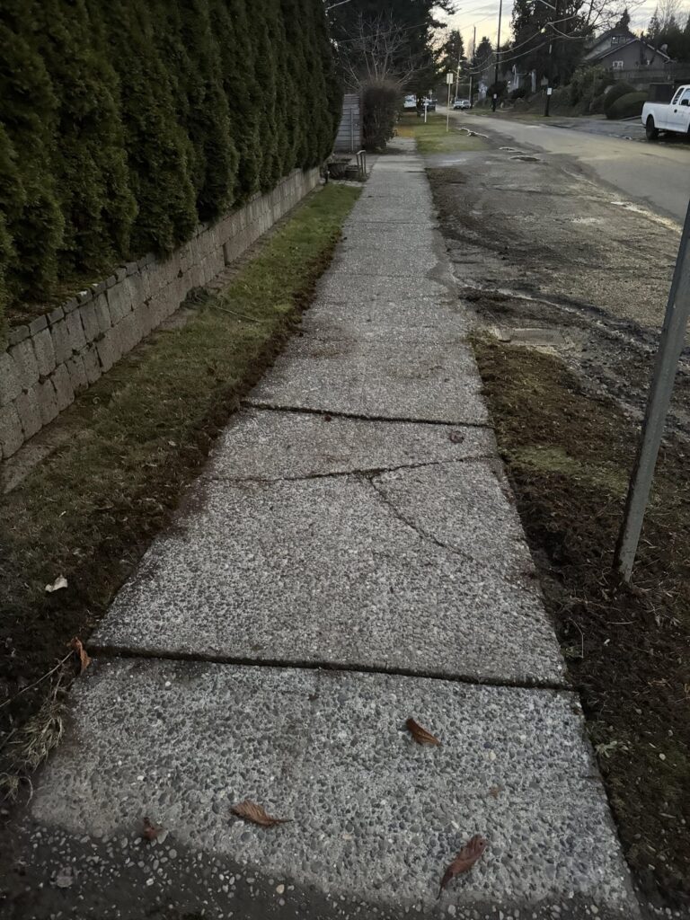Front strip progress