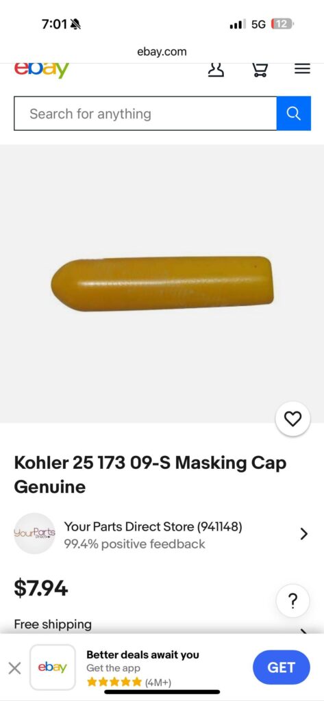 What is the purpose of this tiny cap. Mine is deteriorating