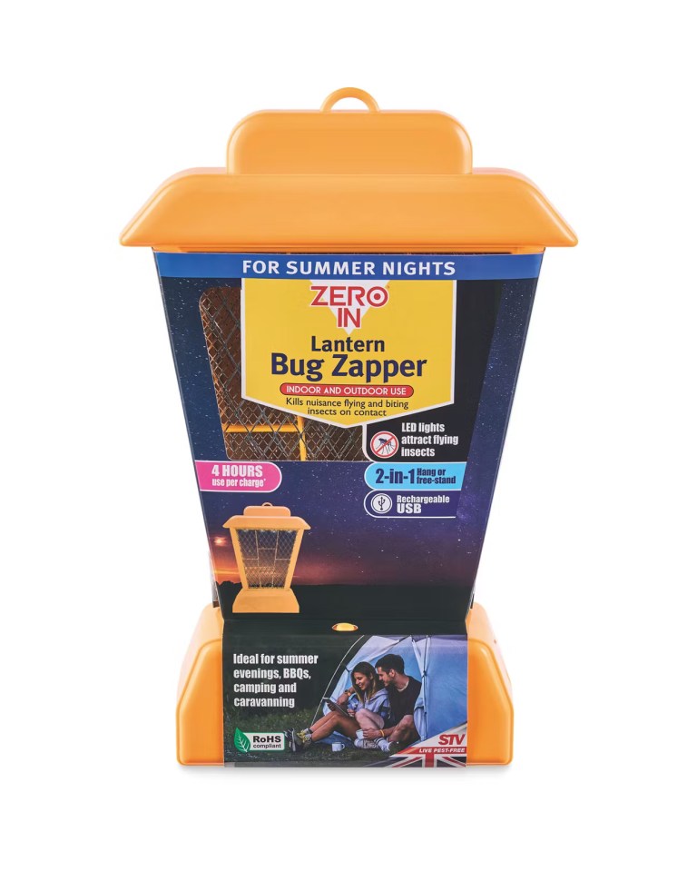 Zero In Lantern Bug Zapper.