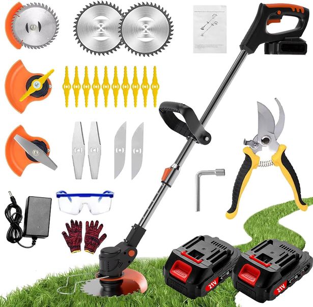 Gompuy Strimmer, Cordless Garden Strimmer
