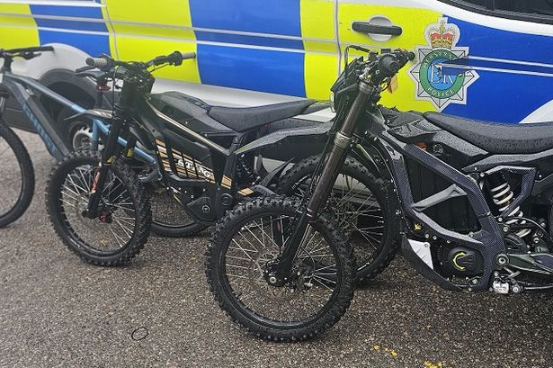 Suspected stolen bikes seized by police
