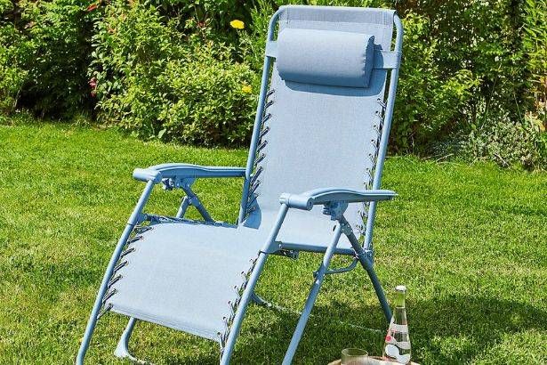 The Helsinki Lounger is one of the more popular garden items available at Dunelm