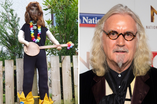 Louise Haggerty's Billy Connolly scarecrow has been stolen