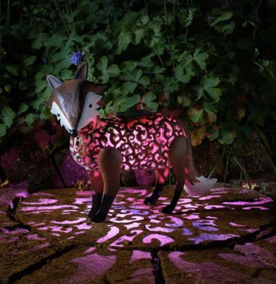 Foxy Fox Garden Solar Lighting - Garden Lighting - Garden Decor - Gardening Gifts