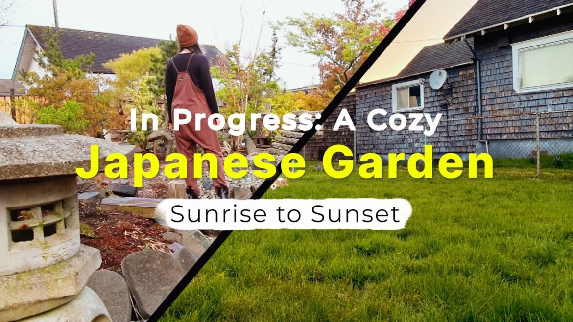 We Turned a Patch of Grass into a Japanese Garden | Cozy Vlog We Turned a Patch of Grass into a Japanese Garden | Cozy Vlog