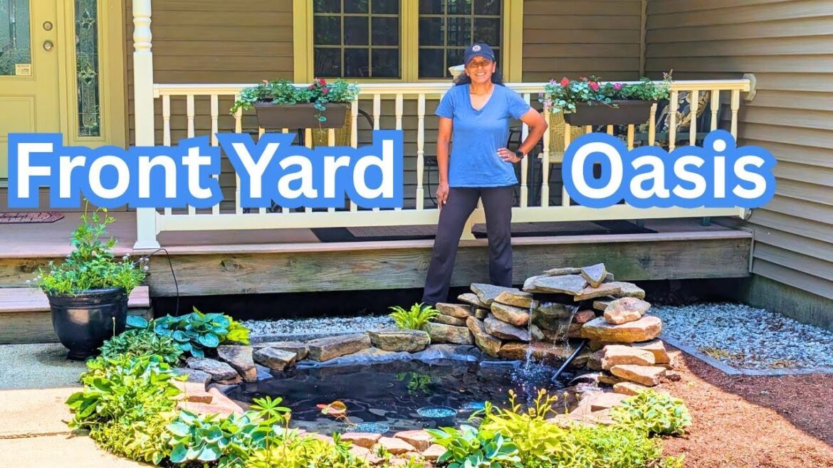 Pond In My Front Yard | Walkway Garden