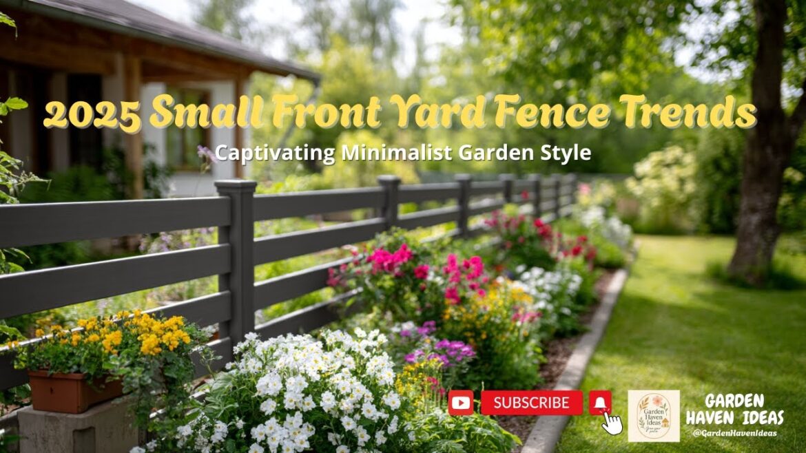 2025 Small Front Yard Fence Trends πΏπ‘ | Captivating Minimalist Garden Style β¨π² 2025 Small Front Yard Fence Trends πΏπ‘ | Captivating Minimalist Garden Style β¨π²