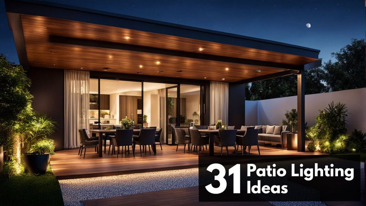 31 Patio Lighting Ideas for Enhanced Backyard Ambience, Aesthetics and Visibility 31 Patio Lighting Ideas for Enhanced Backyard Ambience, Aesthetics and Visibility