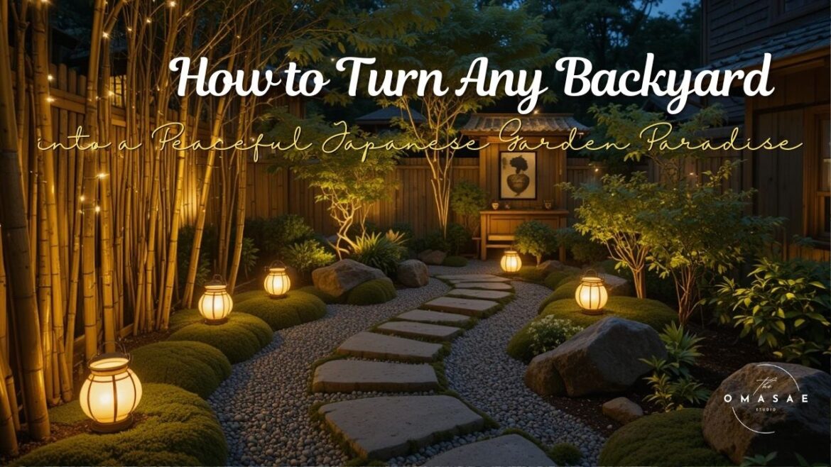 How to Turn Any Tiny Backyard into a Peaceful Japanese Garden Paradise