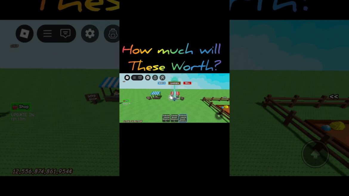 🌱Grow a Garden Fruits Worth? #roblox #growagarden #trendinggame