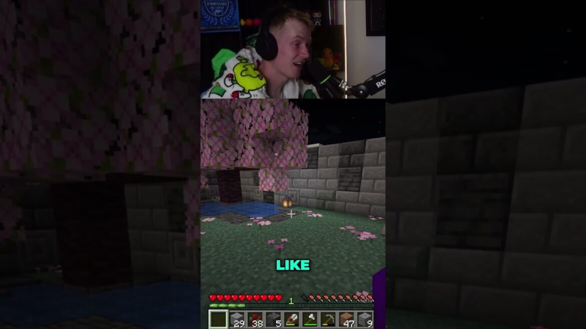 Japanese garden in Minecraft #fyp #minecraft #japan