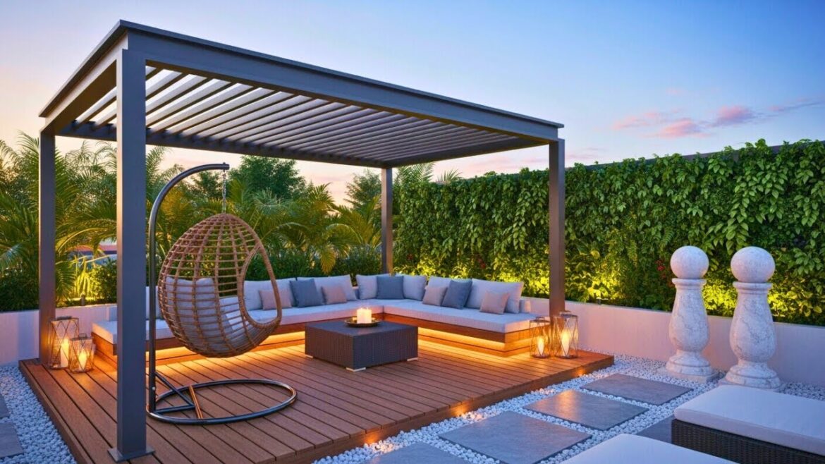 Trendy Rooftop Terrace Design -  Pergola Design Ideas - Rooftop Terrace in Garden - Verandas 2025