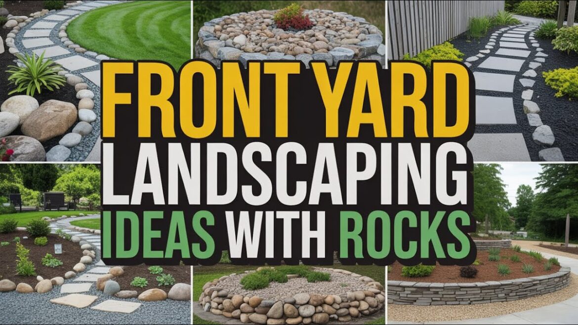 Stunning & Sustainable: 100+ Front Yard Landscaping Ideas with Rocks Stunning & Sustainable: 100+ Front Yard Landscaping Ideas with Rocks