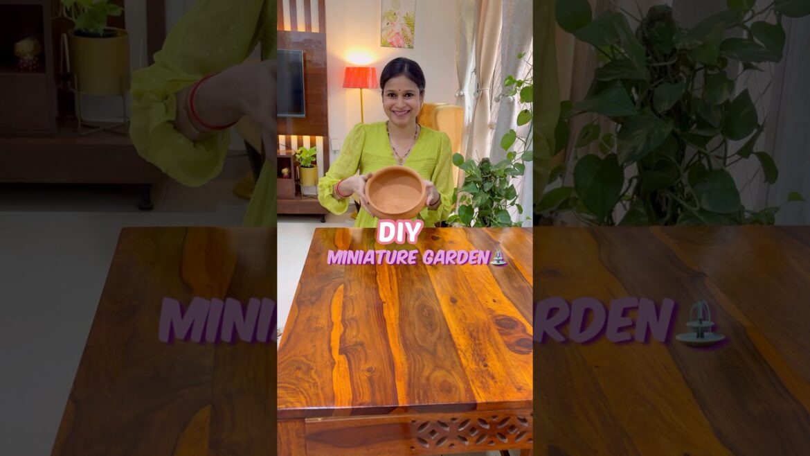DIY Miniature Garden 🪴|| 5 Min Craft || #miniature #garden #diy #5minutecrafts #homedecor #shorts DIY Miniature Garden 🪴|| 5 Min Craft || #miniature #garden #diy #5minutecrafts #homedecor #shorts