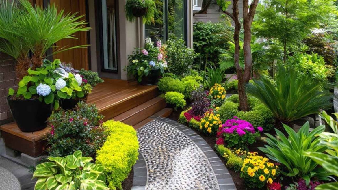 Small Modern Front Yard Garden Ideas | Lush Green & Colorful Garden ๐ธ๐ฟ Small Modern Front Yard Garden Ideas | Lush Green & Colorful Garden ๐ธ๐ฟ