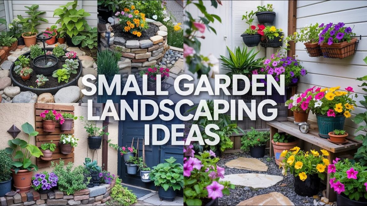 Maximize Your Tiny Yard: Genius Small Garden Landscaping Ideas!