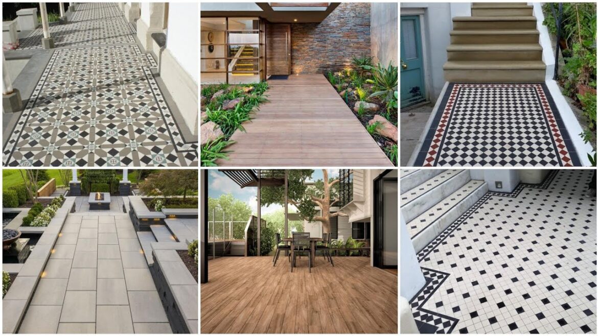 35 Best Outdoor Patio Flooring Ideas For Modern Backyard Landscaping Floor Designs Garden Tiles 2024