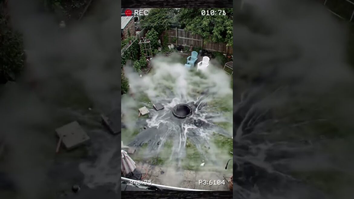 second exploded septic tank at your home #accidentday #shorts