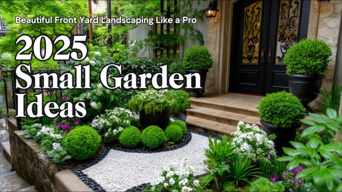 2025 Small Garden Ideas | Beautiful Front Yard Landscaping Like a Pro