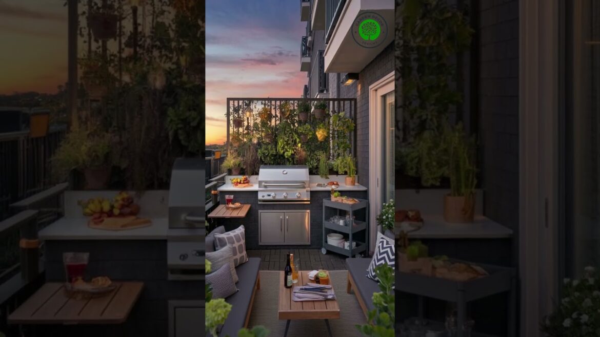 Your Dream Backyard Awaits. Discover Hottest Outdoor Kitchen Garden Trends! #fyp #ytshorts #kitchen