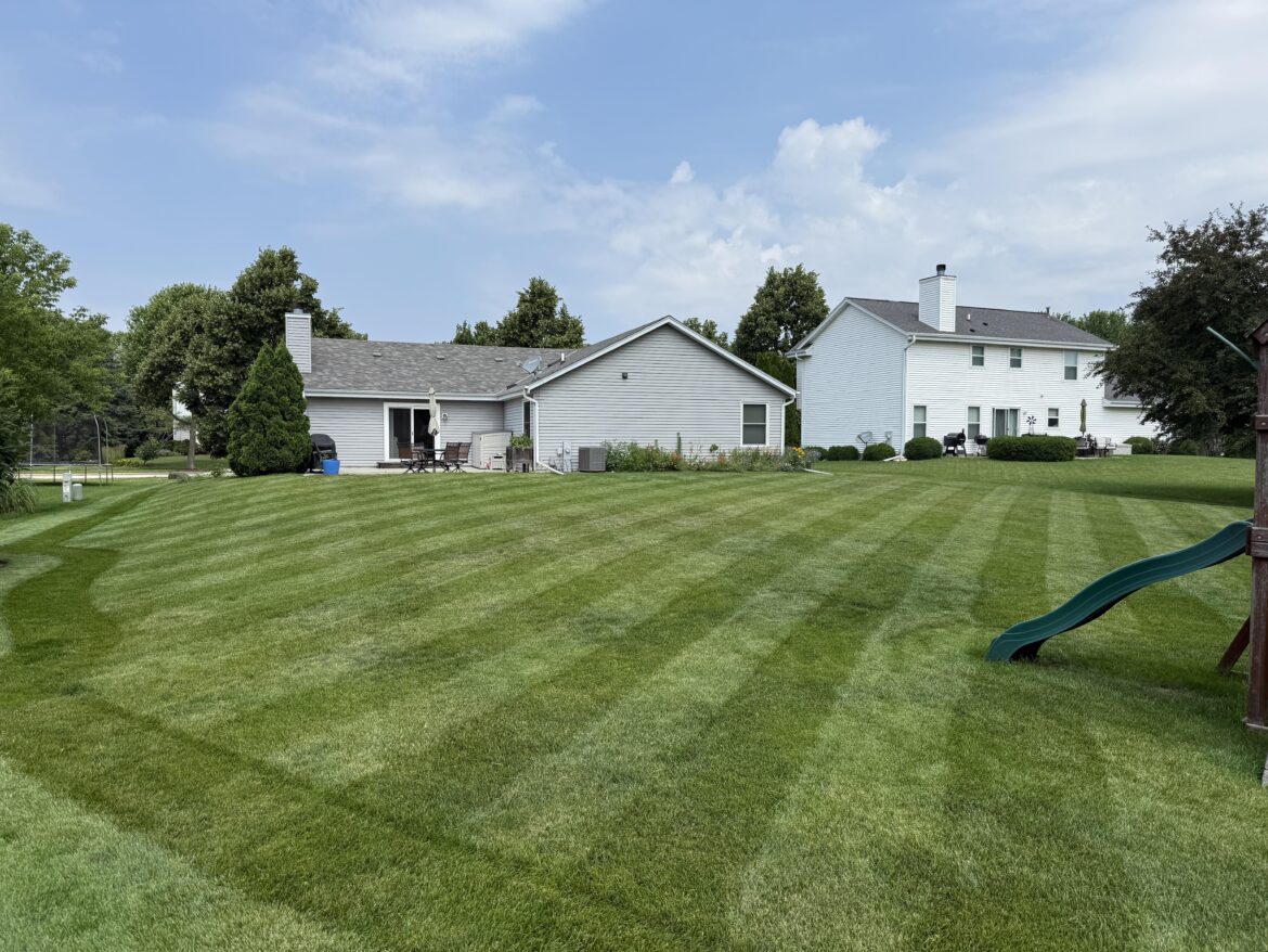 Not bad for July in Wisconsin.