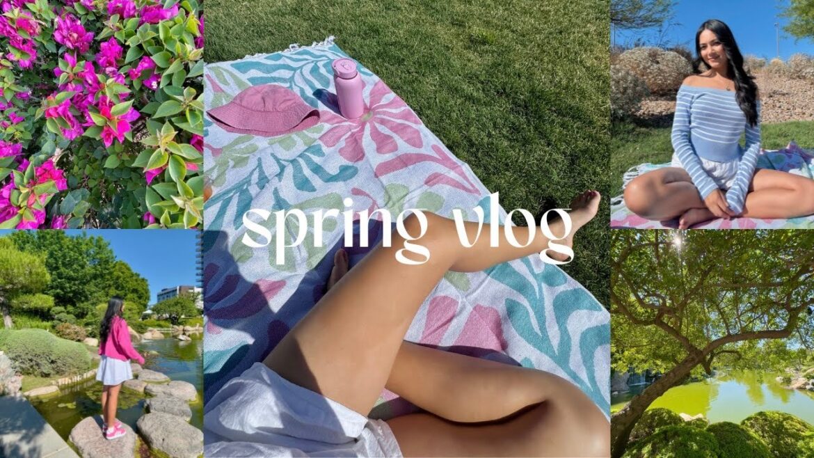 spring vlog; self care days, japanese garden + picnic vibes! spring vlog; self care days, japanese garden + picnic vibes!