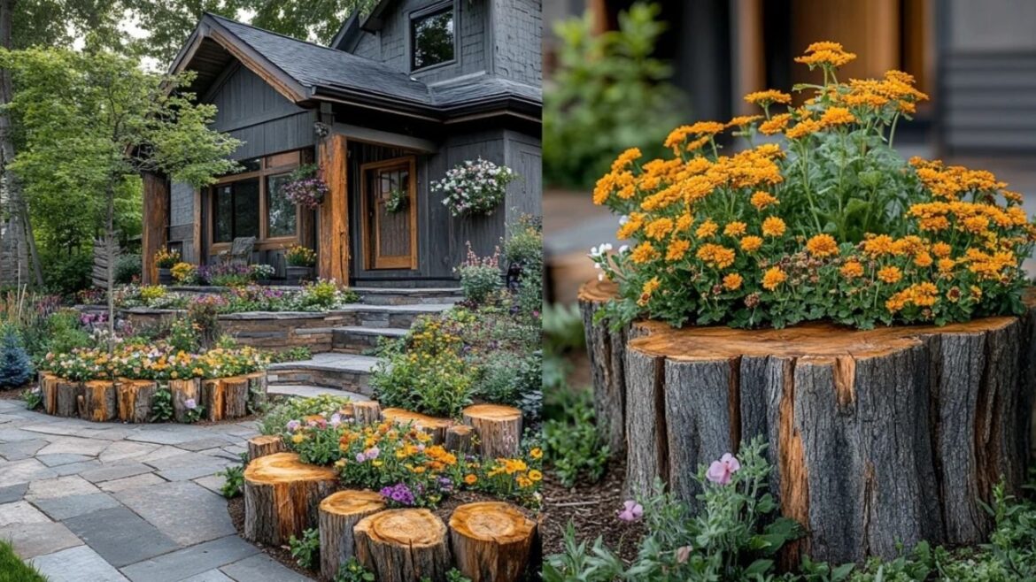 15 Jaw-Dropping Rustic Front Yard Landscaping Ideas