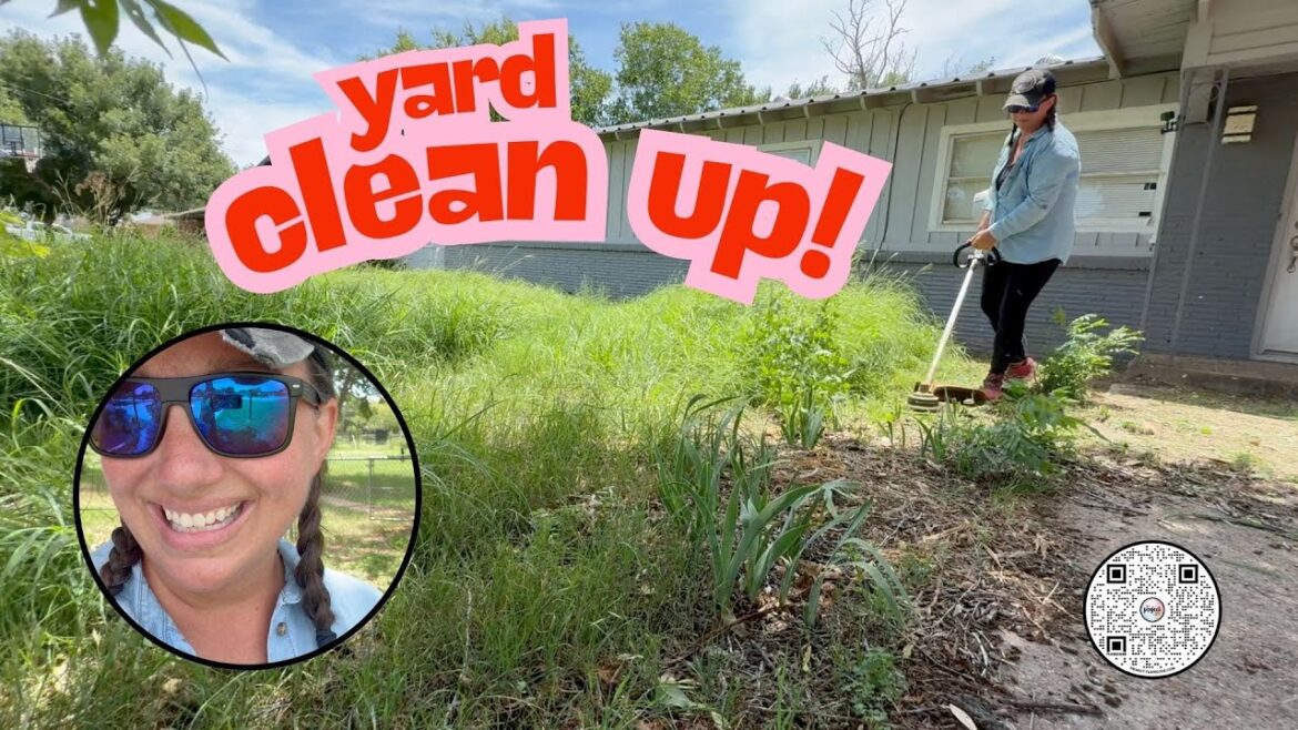 Helping a Neighbor - Front Yard Clean Up